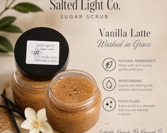 Sugar Scrub Vanilla Latte