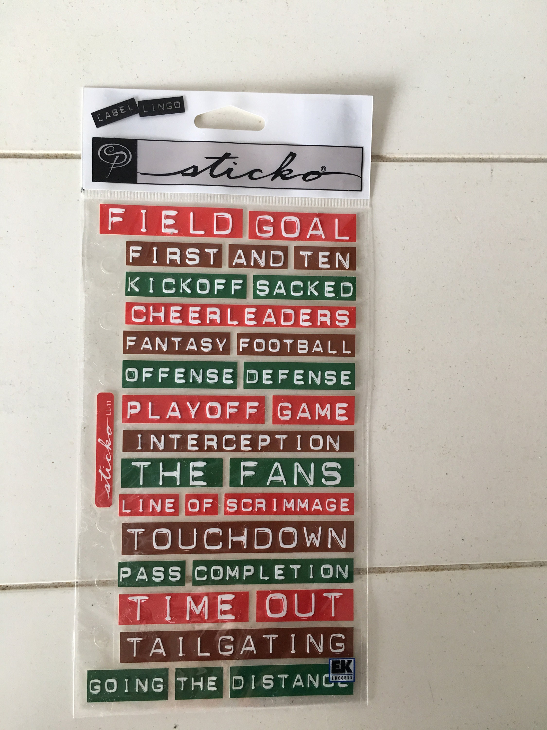 Label Lingo Football Scrapbook Stickers Field Goal First And Etsy Label Lingo Football Scrapbook Stickers Field Goal First And Etsy