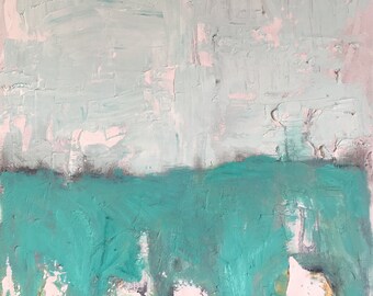 You Are Quietly Growing- Abstract Oil Painting