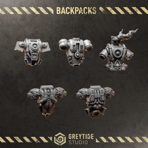 Backpacks - Core Armory - Greytide Studio