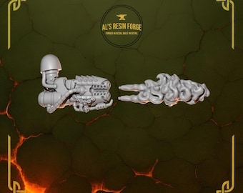 Termi Heavy Flamer - Anvil Wardens -Greytide Studio