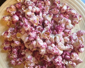 Palomitas de maíz con cangrejo ermitaño - Palomitas de pitaya rosa