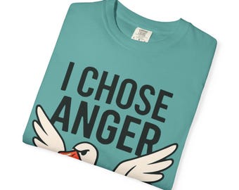 Funny Goose Shirt, Sarcastic Introvert Humor Tee, Grumpy Animal Relatable Meme