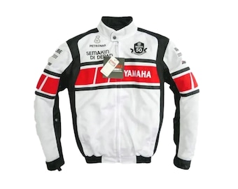 Yamaha Racing Jacket: Breathable Mesh, CE-Certified Protection