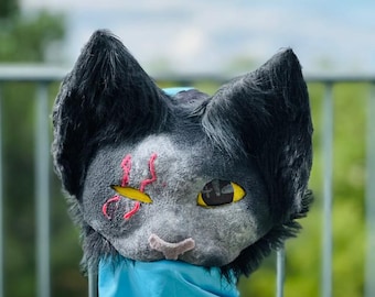 Therian mask cat black