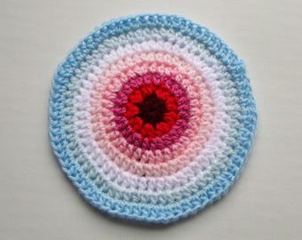 Half Double Crochet Solid Circle Pattern No. 10 (PDF Pattern)