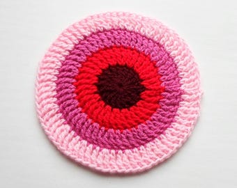 Dreifach festes Kreismuster Nr. 12 aus der Sammlung der Basic Crochet Shapes