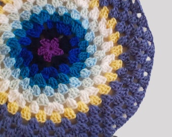 Double Crochet Granny Circle Pattern No. 15 (PDF Pattern)