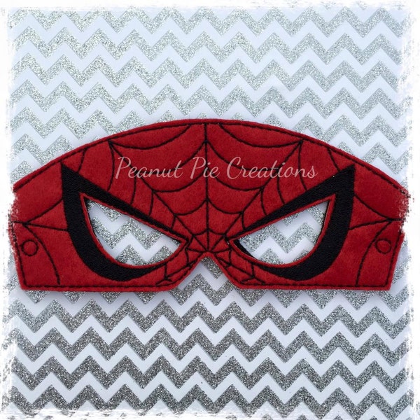 Spider superhero Mask - kids - movie - dress up - pretend play - photo prop - costume - comics