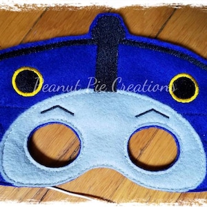 Train, Tank Engine Mask, Child&#39;s Pretend Play, Dress Up, Halloween, Costume, Party Favor, Thomas, Photo Prop