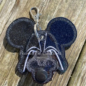 Dark side -inspired - mouse ear holder - mask holder - sunglasses holder - space - wars