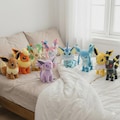 Eevee and Eeveelutions Plush Collection Kawaii Anime Stuffed Animal Umbreon, Sylveon, Espeon Soft Pokemon Gift for Kids Collectors (8 inch) product logo