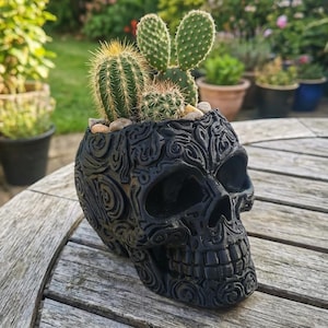 Skull Plant Pot