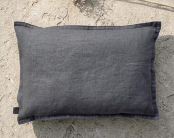 Linen Buckwheat Travel  Pillow Mint, Neck Support Pillow, Aromatherapy Pillows