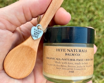Natural Face Cream | Handmade Balm, Small Batch, Zero Waste, Highest Quality Ingredients | Organic skincare