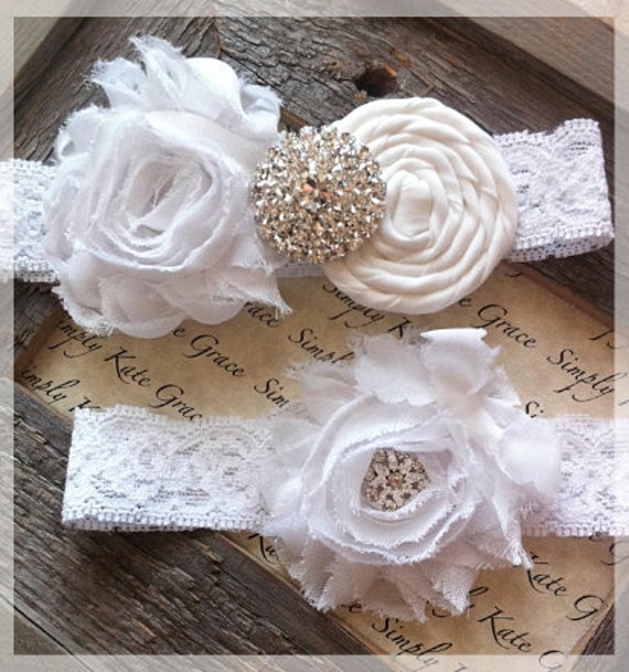 Items similar to Wedding Garter- Vintage Wedding Bridal Garter and Toss ...