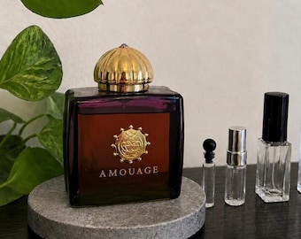 ON HOLD !! EMPTY Amouage Cristal Perfume Bottle in Box With