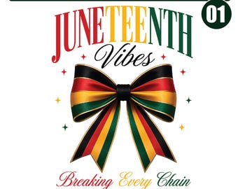 Juneteenth Vibes PNG, Zrywając wszelkie łańcuchy od 1865 roku, Projekt koszulki z historią Afroamerykanów, Sublimacja na Dzień Wolności png.