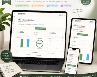 ADHD Budget Planner, Neurodivergent Finance Tracker, Dopamine Money Tool (Digital App)