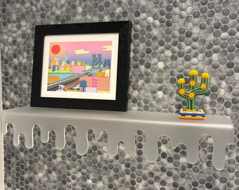 Acrylic Drip Display Shelf