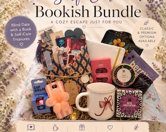Cofanetto di libri per appuntamenti al buio / Kit di lettura per il benessere personale / Cofanetto regalo a sorpresa / Edizione in lingua inglese