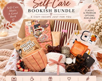 Cofanetto di libri per appuntamenti al buio autunnali - Edizione limitata / Cozy Fall Reader Self-Care Bookish Bundle / Cofanetto regalo a sorpresa / Edizione in lingua inglese