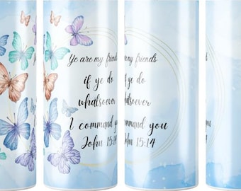 Christian FULL WRAP Tumblers