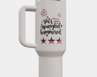 Vasos, tazas y botellas de agua para el 4 de julio: personalización, patrióticos, regalos, festivos, cualquier diseño.