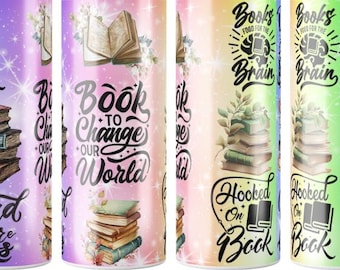 Bookish FULL WRAP Tumblers