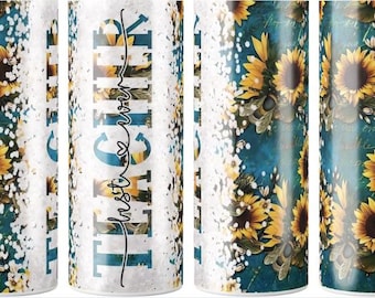 Teacher FULL WRAP Tumblers