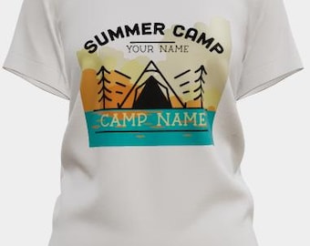 Summer T-shirts for Adults and Children- Camp, Ocean, Sea Creatures, Fun
