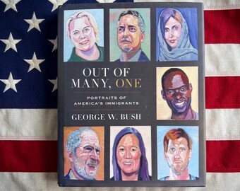 Da molti, uno: Ritratti George W. Bush - Ex libris firmato - Prima edizione 2021 - JSA