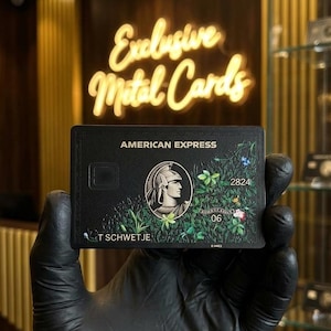 Amex Centurion Card Replica - Etsy Singapore