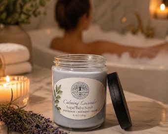 Luxus Körperpeeling | Natürliche Sheabutter Hautpflege | Handgemachte Zuckerpeelings | Aromatherapie & Selbstfürsorge