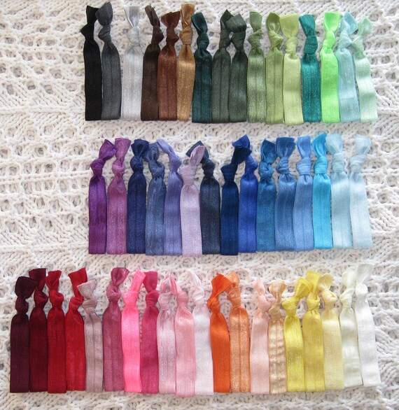 Grab Bag 75 Elastic Hair Ties Anthropologie Emi Jay Etsy