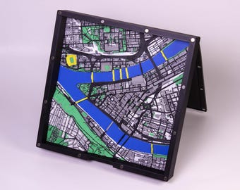 Burgh in a Box - Detailed 3D Diorama of Pittsburgh PA