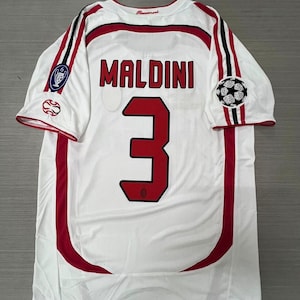 Maldini Retro Ac Milan Shirt - Etsy
