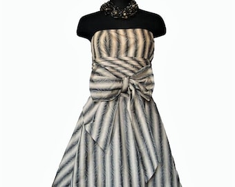 BCBG Maxazria Green Printed Silk Dress - Etsy