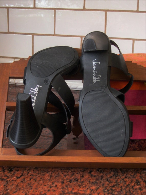Sam & Libby high heels, black strappy  sandals, s… - image 5