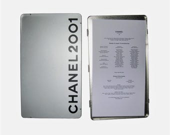 Vintage Chanel 2001 Photo Card Set, Karl Lagerfeld, Advertising Memorabilia