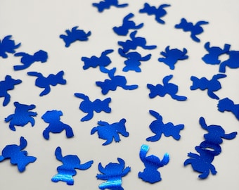 Blue Alien Confetti
