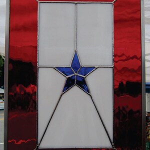 BLUE STAR SERVlCE FLAG - vidrieras
