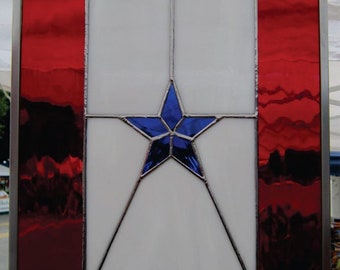 BLUE STAR SERVlCE FLAG - vidrieras
