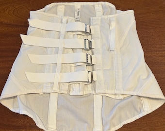 Vintage Spencer Surgical Corset | Mid-Century Orthopedic Lumbosacral Support (Size 26/65)