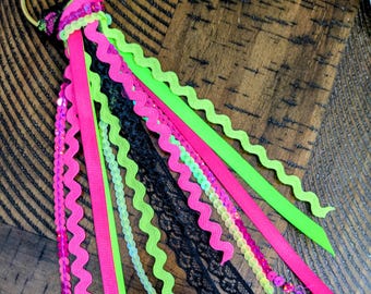 Neon Nights Boot Bows – Festival Edition