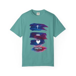 キリストは愛であるTシャツ｜キリスト教信仰の聖句Tシャツ
