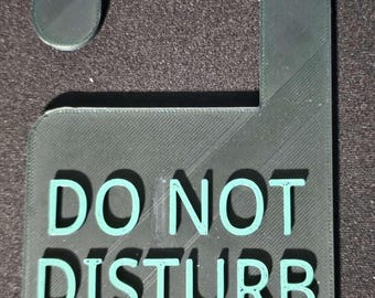 Do not disturb door hanger