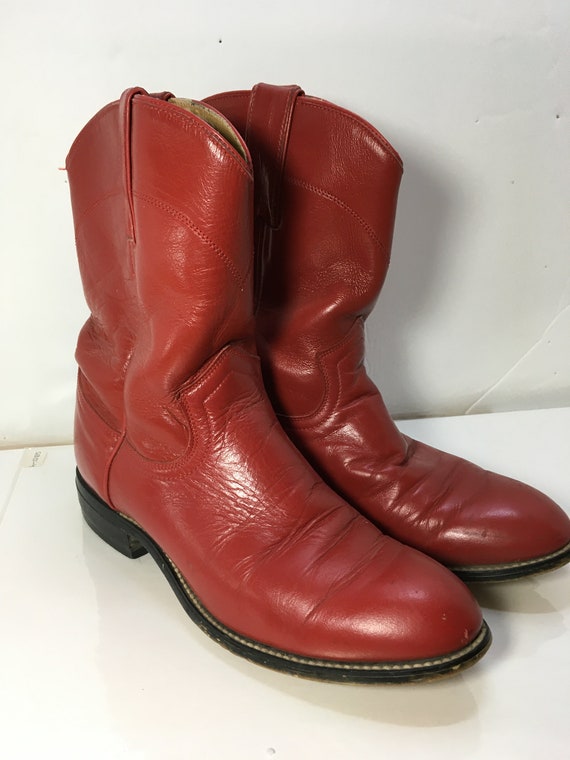 Red cowboy boots - Gem