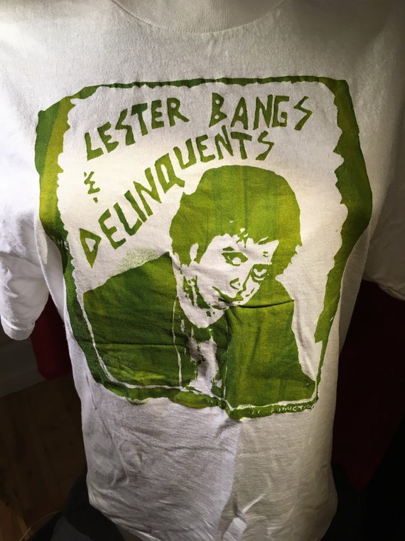 Vintage Lester Bangs & the Delinquents tee-shirt