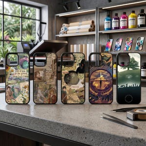 Ancient Kingdom Phone Case Epic Fantasy Map Cover for iPhone 17 16 15 14 13 Pro Max Samsung S26 S25 Ultra Magic Ring Gift